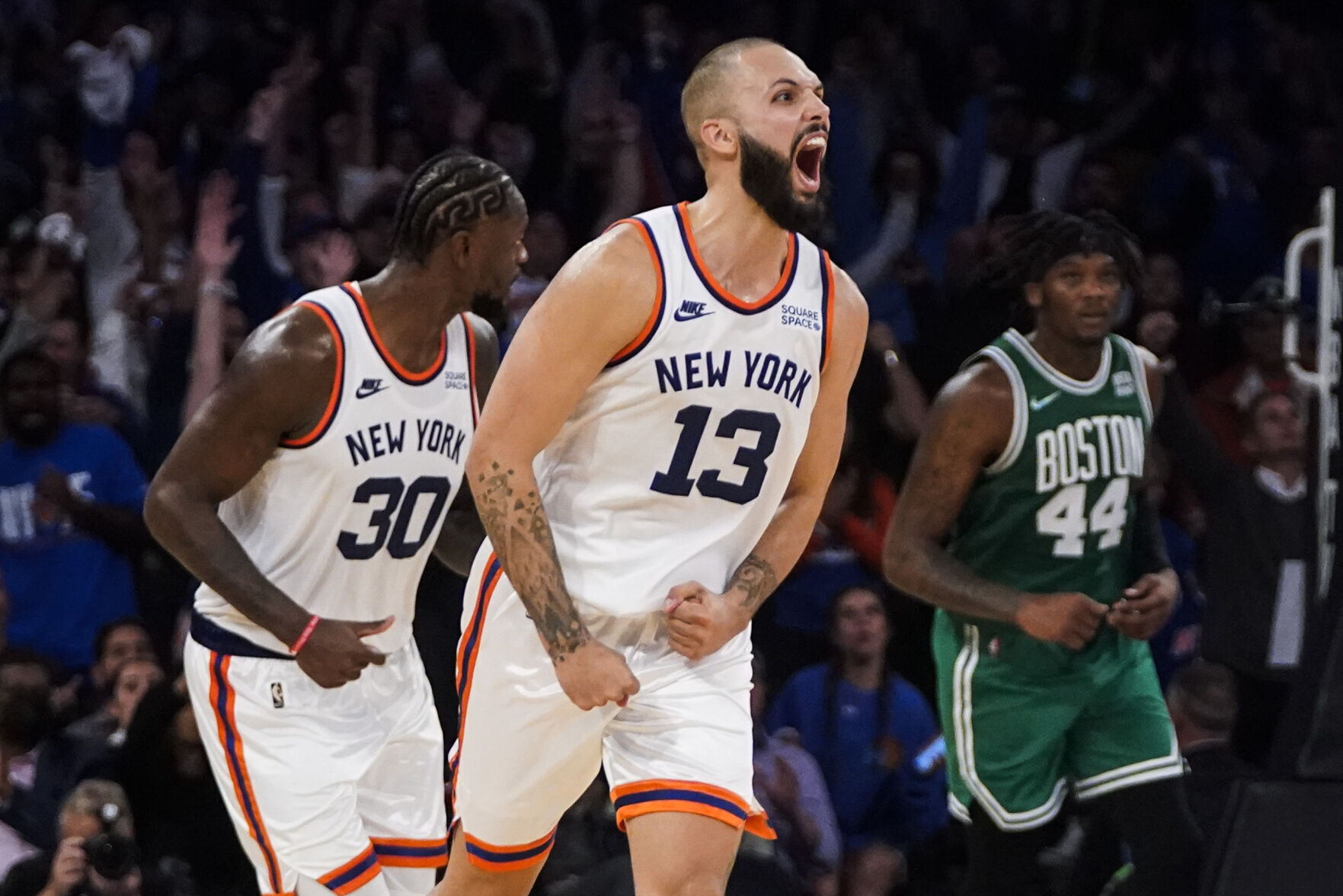 APTOPIX Celtics Knicks Basketball